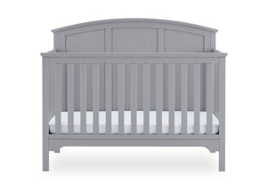 Textured Grey (1450) 20-Sweet Beginnings Sage Curve Top 6-in-1 Convertible Crib