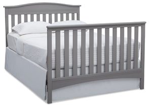 Grey (026) 15-Baker 4-in-1 Convertible Crib