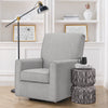 Nickel (1473) 5-Sophie Nursery Glider Swivel Chair with LiveSmart Fabric