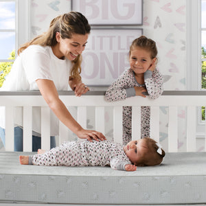 No Color (NO) 9-Serta Perfect Slumber Dual Sided Recycled Fiber Core Crib and Toddler Mattress
