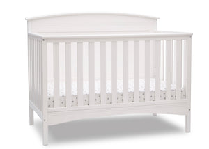 Bianca White (130) 13-Archer Deluxe 6-in-1 Convertible Crib