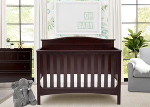 Dark Chocolate (207) 21-Bennett 4-in-1 Convertible Crib
