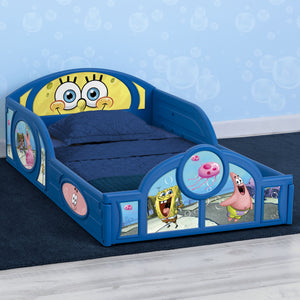 Diego (1112) 8-SpongeBob SquarePants Plastic Sleep and Play Toddler Bed