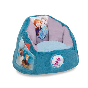 Frozen 2 (1097) 3-Frozen Cozee Fluffy Chair, Toddler Size (for Kids Up to 6 Years Old)