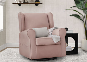 Blush (636) 10-Reston Nursery Glider Swivel Rocker Chair