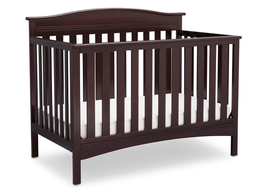 Dark Chocolate (207) 9-Baker 4-in-1 Convertible Crib