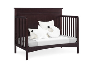 Dark Chocolate (207) 6-Fancy 4-in-1 Convertible Crib