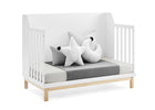 Bianca White with Natural (123) 6-babyGap Oxford 6-in-1 Convertible Crib