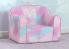 M 49-Personalized Monogram Tie-Dye Cozee Chair
