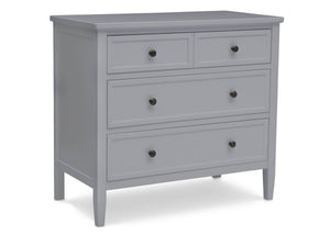 Epic 3 Drawer Dresser with Interlocking Drawers Grey (026) 48