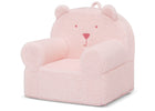 Blush Pink (1379) 9-babyGap Sherpa Bear Chair