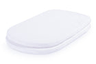 White (100) 3-Fitted Bassinet Sheet Set, 2-Pack - Compatible with the Following Little Folks Bassinet: LF25405