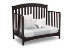 Dark Chocolate (207) 6-Emerson 4-in-1 Convertible Baby Crib