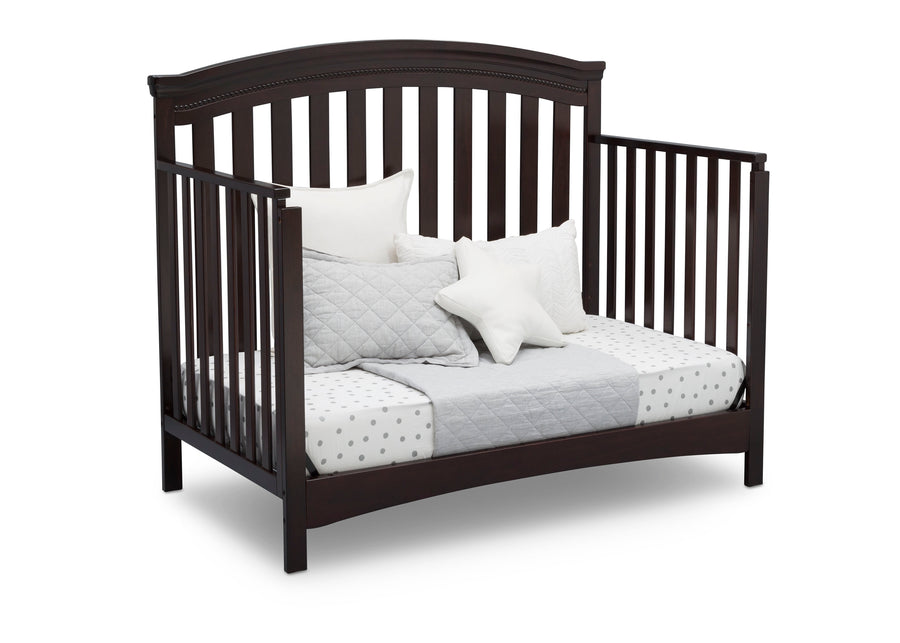 Dark Chocolate (207) 6-Emerson 4-in-1 Convertible Baby Crib