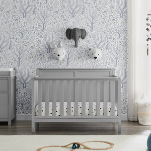 Grey (026) 3-Hartley 6-in-1 Convertible Crib