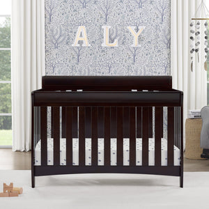 Dark Chocolate (207) 3-Richmond 6-in-1 Convertible Baby Crib