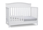 White (100) 3-Emery 4-in-1 Convertible Crib