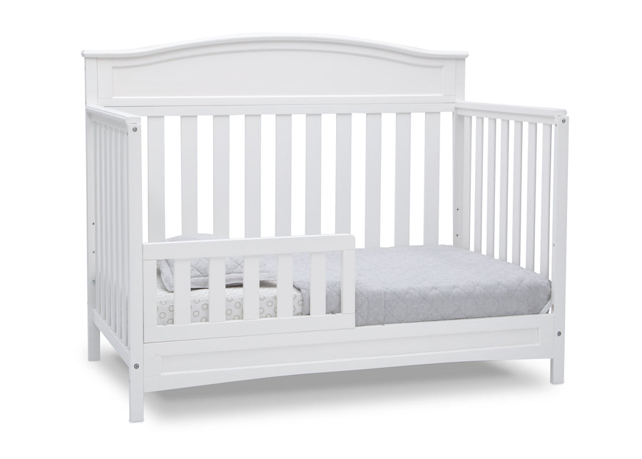 White (100) 3-Emery 4-in-1 Convertible Crib
