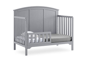 Textured Grey (1450) 22-Sweet Beginnings Sage Curve Top 6-in-1 Convertible Crib