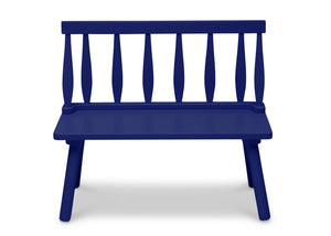 Blue (295C) 5-Kids Wooden Windsor Bench