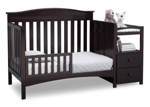 Dark Chocolate (207) 17-Birkley Convertible Crib and Changer