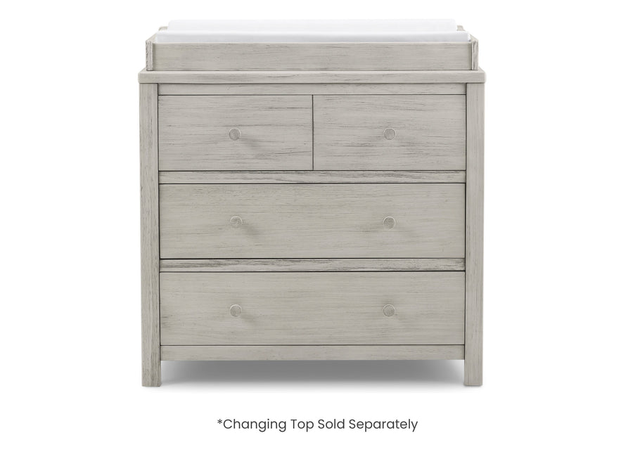 Rustic Mist (1373) 12-Cambridge 3 Drawer Dresser